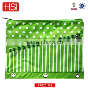 Factory Wholesale Polyester 3 Ring Binder Pencil Pouch for Girl Quality Choice thumbnail-3