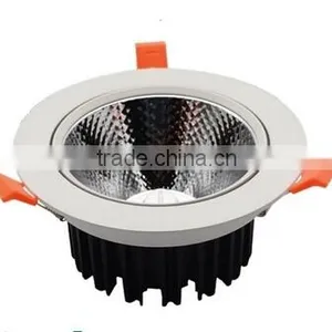12W Round 6-7Inches Cool White Ultra-thin Cob Led Downlight thumbnail-1