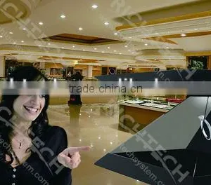 Attract Your Customers RICHTECH Three Sides View Hologram Showcase thumbnail-2