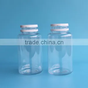 200ml Plastic Medicine Bottle With Tearing Lid Screw Cap,200cc Chewing Gum Bottle thumbnail-2