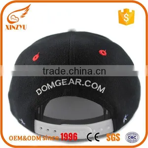 Custom Embroidered Design Your Own Short Bill Blank Snapback Caps thumbnail-3