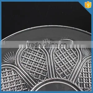 Wholesale Hand Made Round Charger Wedding Glass Plate thumbnail-4