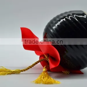 2016 New Hot Stocked Matte Ceramic Jar With Wooden Lid thumbnail-4