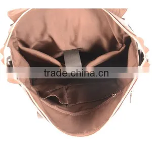2016 New Arrival Fashion Design Cheap PU Backpack Bags From Guangzhou Factory thumbnail-5