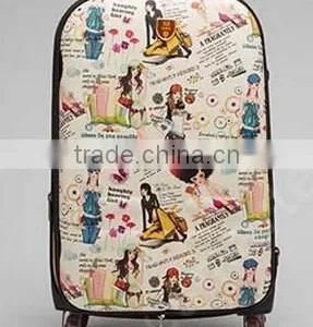Soft 4 Wheels Cheap Trolley Luggage thumbnail-4