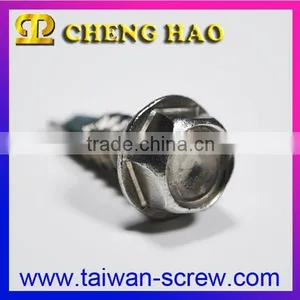 Slot Hex Washer Head Trilobuar Stainless Steel Screws thumbnail-3