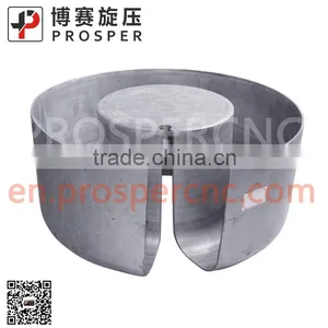 CNC Machining Center Spinning Production Factory Catalytic Converter Metal Spinning thumbnail-1