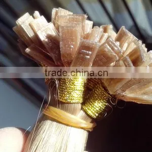 China Supplier Brazilian Hair Extension Flat Tip Hair Wholesale Hair Weave thumbnail-6