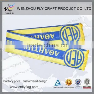 100% Polyester Satin World Cup Sports Scarf Soccer Team Mini Fan Scarf thumbnail-4