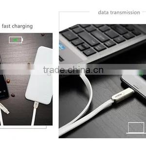 Original ROCK Cobblestone Type C 2 in 1 Cable TPE Zinc Alloy Universal USB Type C Micro Charging Date Cable thumbnail-4