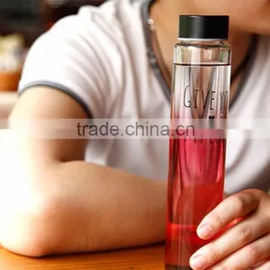 2016 Fashionable Stylish Borosilicate Glass 300ml Champange Vodka Wine Bottle thumbnail-2
