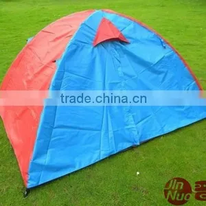 2 Person Double Layer Polyester Fabric Camping Tent thumbnail-6