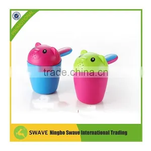 Lovely Bear Shape Bath Shampoo Rinse Cup for Child /Safe Plastic Child Wash Hair Cartoon Bath Shampoo Rinse Cup P76520 thumbnail-4