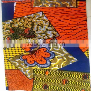 China Supplier High Quality Wax Prints Fabric thumbnail-1