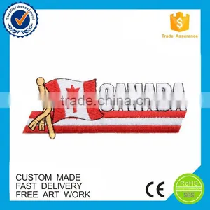 Custom Canada Stick-on Embroidered Patches thumbnail-1