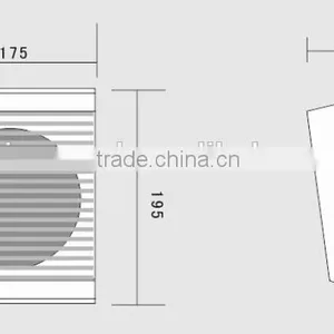 WS-623 Series 2016 Hot Sale Indoor Wall Hanging Speaker, pa Speaker Box thumbnail-6