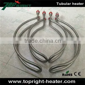 Topright Stainless Steel Customized 240V Electric U-shape Immersion Tubular Heater thumbnail-2