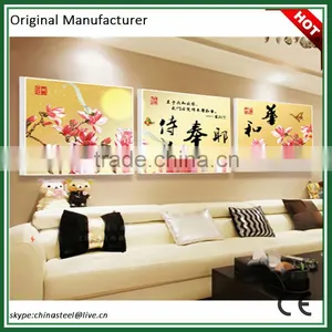 2016 HDF Material Modern Art Frameless Wall Artwork Painting thumbnail-4