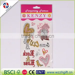 Beautiful Cute Sexy Body Art Beauty Makeup Cool Waterproof Temporary Tattoo Stickers For Girls And Man thumbnail-1
