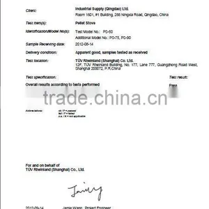 New Pellet Stove With CE,Rohs,2015 EN 14785 Stage II in China thumbnail-6