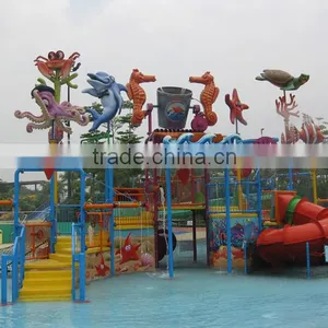 Interactive Familiy Aqua House Water Park Ride Amusement Equipment for Sale thumbnail-3
