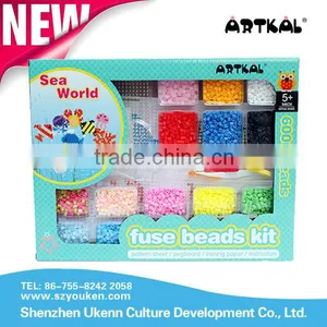 Christmas Gifts Artkal Fuse Beads SL801Diy Intelligent Toys Sea World Children Unique Plastic Puzzle Game thumbnail-1