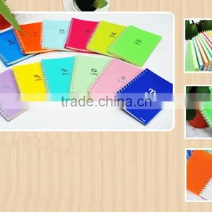 Product New Colorful A5 Size pp Cover Spiral Notebook in School&office Supplies and Manufacturer Made in China thumbnail-1