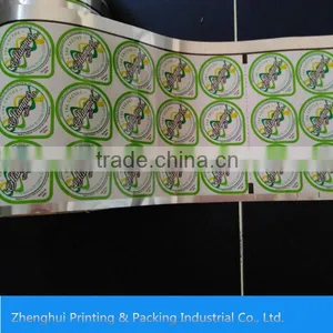 Aluminum Foil Laminating PP/PS Film for Sealing Plastic Bottle thumbnail-3