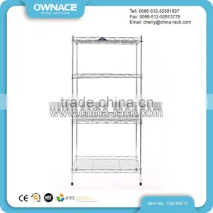 Household Kitchen Chrome Metal Wire Shelving thumbnail-2