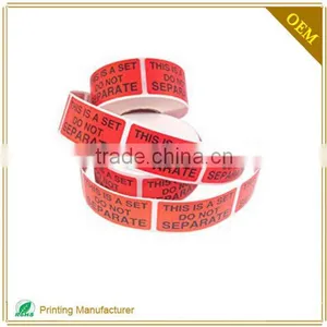 2016 Wholesale Custom Warning Label Sticker For Safety thumbnail-4