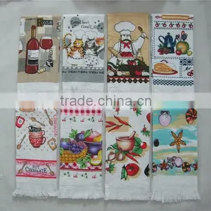 Best Selling Products 55g Printed Kitchen Towel Velour Towel China Supplier Wholesale Ailbaba thumbnail-1