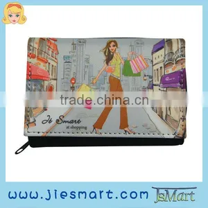 JSMART Folded Wallet Short Wallet Colorful Digital Printing no MOQ Custom-made Souvenirs thumbnail-1