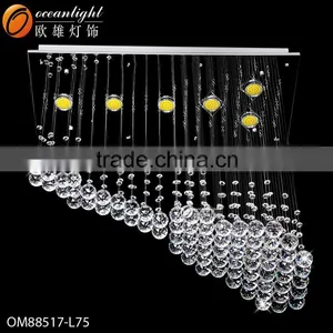 Lamparas Modernas Led Modern Led Lighting Modern Led Crystal Chandelier OM88544W thumbnail-3