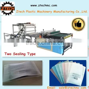 Ztech Air Bubble Film Bag Making Machine/EPE Bubble Bag Making Machine/PE Air Bubble Bag Machine thumbnail-1