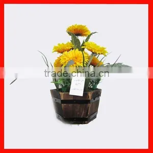 Super Lifelike Artificial Flower Bonsai thumbnail-1