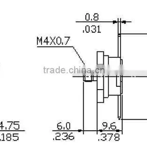250V 16A Home Appliance Bimetallic Thermostat With Brass Head thumbnail-2
