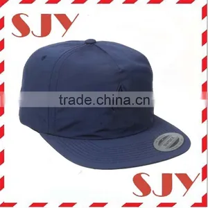 6 Panel Plain Snapback Cap Wholesale Blank Snapback Hat thumbnail-4