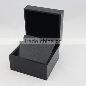 Luxury Custom Made Wooden Cufflink Box With Outer Box thumbnail-2