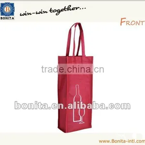 Promotion Non Woven Wine Bottle Bag,gift Bag,bottle Pouch thumbnail-1