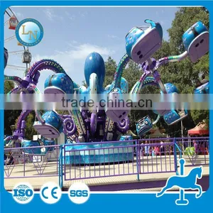 Outdoor Playground Kids Games Octopus Ride!!! Amusement Park Kids Rides Octopus Ride for Sale thumbnail-2