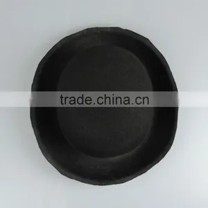 Black Bowler Hat Setting Cap Party or Usually Can Wear thumbnail-2