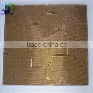 4mm Stained Glass Pattern Free, Patterned Glass /figued Glass Sheet thumbnail-3