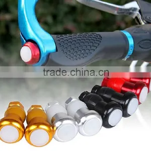 Competitive Price-2Pcs Red Bicycle Bike CNC Handle Bar End Bar Plugs Lights LED Lights Pairs,bicycle Light thumbnail-3