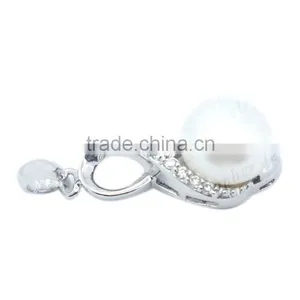Sterling Silver With Large Pearl Pendant, Silver Jewellery Wholesale Pearl Pendant thumbnail-2