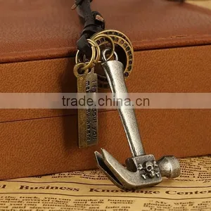 N0012 Hammer Leather Necklace Fashionable Design Necklace Hot Sale China Supplier thumbnail-1
