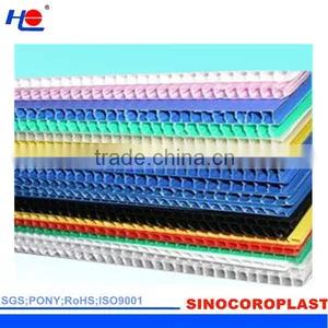 Fade Resistance and Convenient to Move Corrugated Plastic Cardboard Sheets thumbnail-2