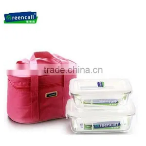 Rectangle Airtight Glass Food Container Set thumbnail-1
