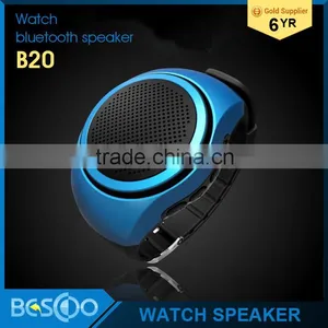 B20 Portable Bluetooth Watch Speaker With Watchband Outdoor Sports Wireless Mini Speaker Support TF Card FM USB Flash Handsfree thumbnail-3