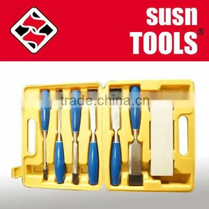 6PCS PLASTIC BOX WOOD CHISEL SET thumbnail-1