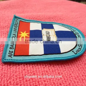 White Soft Damask Woven Label for Children Clothing thumbnail-1